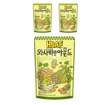HBAF 바프 와사비맛아몬드, 190g, 3개