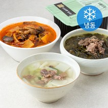 산들해반찬 한우 소고기뭇국 400g + 미역국 400g + 육개장 400g (냉동), 1세트