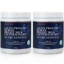 자주가게 락토 프롤린 모유유래 유산균, 200g, 2개