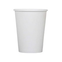 모담팩 백색 무지 친환경 종이컵 330ml, 150개입, 1개