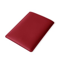 이킵먼트 맥북 가죽 슬리브 파우치, Red