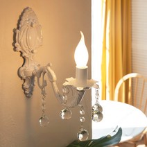 샛별하우스 인테리어 캐슬 벽등 미니갓 미포함, 화이트