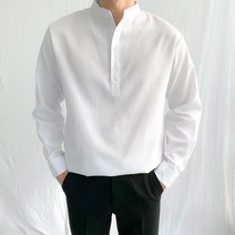 제이에이치스타일 남성용 데일리 옥스포드 헨리넥 셔츠 JMROK166