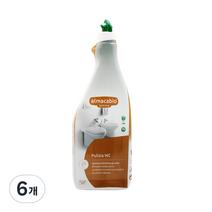 알마카비오 화장실클리너 멘톨향, 750ml, 6개