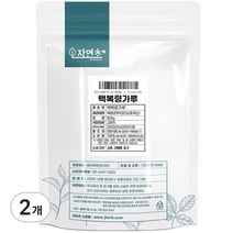 자연초 백복령가루, 2개, 500g