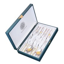 고집몰 민트 복주머니거북 금수저 2인 A세트, 숟가락 2벌 + 젓가락 2벌 + 민트케이스 + 보증서 + 쇼핑백