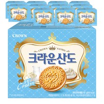크라운 산도 크림, 161g, 12개입