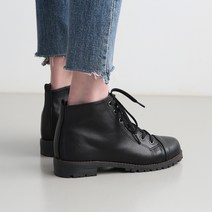 단골언니 여성용 라핀드 베이직 키높이 플랫 워커