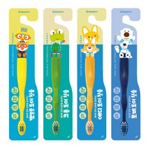 뽀로로 토이 유아 칫솔 4종 세트, 뽀로로, 크롱, 에디, 포비, 1개, 1세트