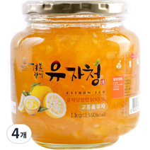 해맑음 겨울향기 유자청, 1kg, 1개, 4개