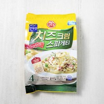 오뚜기 치즈크림 스파게티 4인분, 1248g, 1개