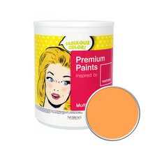 노루페인트 팬톤 멀티 페인트, 블레이징오렌지 15-1160, 1L, 1개