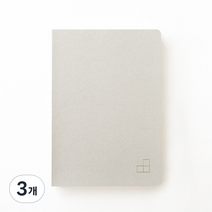 이든디자인 A5 반양장 모눈 G 노트, 3개