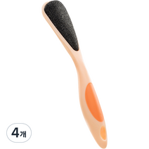 힐리오 부드러운 양면 발각질제거기 오렌지, 1개입, 4개