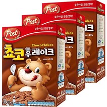 동서 포스트 쵸코후레이크, 600g, 3개