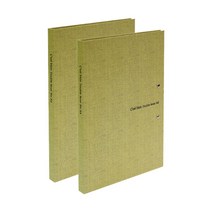 드림산업 쎄비엥 더블레버 A4, 연두색, 2개