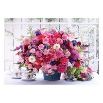 핑크 꽃다발(PL 1132) 1000조각, 73.5 x 51cm, 1000피스