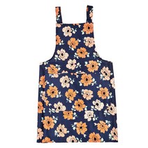 하우스앤아이 아네모네 앞치마 네이비