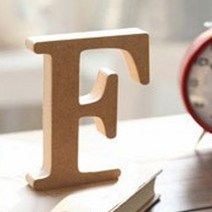 아리코 나무장식 F 3입, 우드, 1개