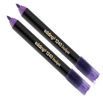 에딩 e-1340 브러쉬펜, 보라색, 2개