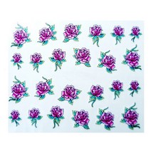 노랜드 XF 네일 스티커 플라워 마크 매니큐어 파트너, XF1116, 10개입