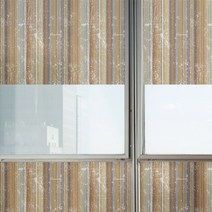 뭉키데코 고급안개칼라시트 빈티지 스트라이프, 다크브라운