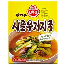 오뚜기 즉석사골우거지국, 22g, 1개