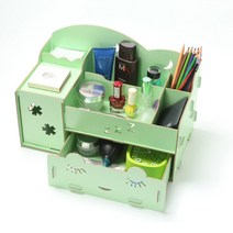 라이프포인트 DIY 화장품 정리함 51, 그린, 1개