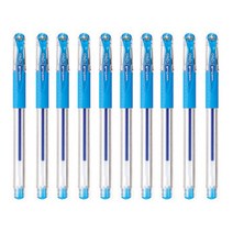미쓰비시 유니볼 시그노 UM-151 0.28mm, 라이트블루, 10개입