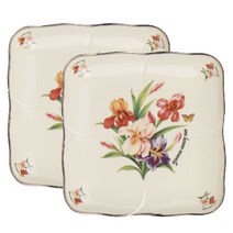 벨루즈까사 아이리스 모노 정사각접시 2p, 아이보리, 2개