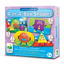 러닝저니 My first 4 - In - A - Box 퍼즐 Shapes, 1개, 20개, 20피스