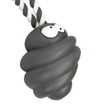 유로펫베르니나 쿠쿠 토네이도 로프 강아지 장난감, F2 (건메탈 그레이), 1개