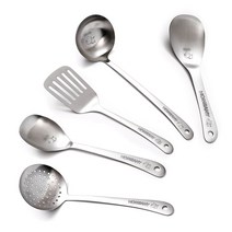 홈애니 키친툴 밥주걱 대 + 국자 대 + 뒤집개 대 + 요리스푼 대 + 건지기 세트, 돼지