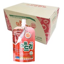 아람농장 아람드리 사과주스, 40개, 사과맛