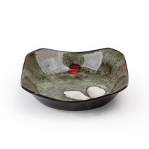 로얄에식스 소담 팔각찬기 중, 그린, 1개