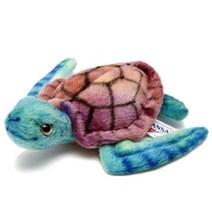 한사토이 동물인형 2980 거북이 Tortoise, 5cm, 혼합 색상