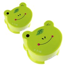 리버그린 다용도 목욕 의자 윙크 개구리, 2개입