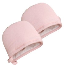 우리앤데코 코모 주방장갑, 핑크, 2개입