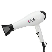 엘라 1350W 전문가용 헤어 드라이기 EJD-2426, 화이트