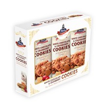 메르바 화이트 초콜릿 & 크렌베리 쿠키, 200g, 3개