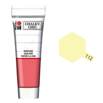 마라부 처키칙 빈티지 페인트 TUBE 100ml, 112 pastel yellow