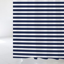 디자인수풀 북유럽 스타일 샤워 커튼 + 플라스틱 고리 sc326, 1세트