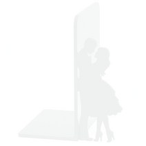 쿠 홈 인테리어 북앤드 연인 우, 화이트