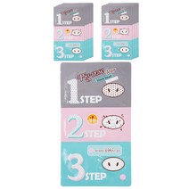 홀리카홀리카 피그 클리어 블랙헤드 3-Step 키트 코팩, 10개입, 1개