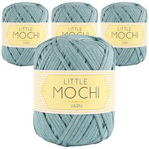 실바람 리틀모찌 4p 뜨개실, 20포그블루