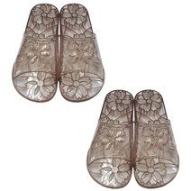 신우실업 PVC 메이플 욕실화 브라운, 2개입