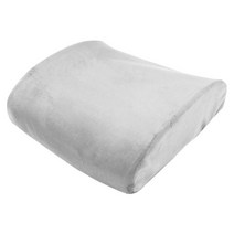 조아홈리빙 메모리폼 허리쿠션, 그레이