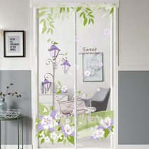 알뜨리 EVA 현관문용 방풍비닐 투명, 공원