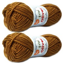 행복뜨기 올리버 뜨개실 2p, 563 갈색