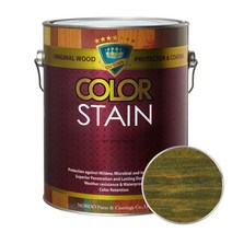 노루페인트 올뉴 칼라스테인 페인트 3.5L, 올리브